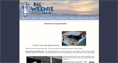 Desktop Screenshot of bigweeniebrand.com